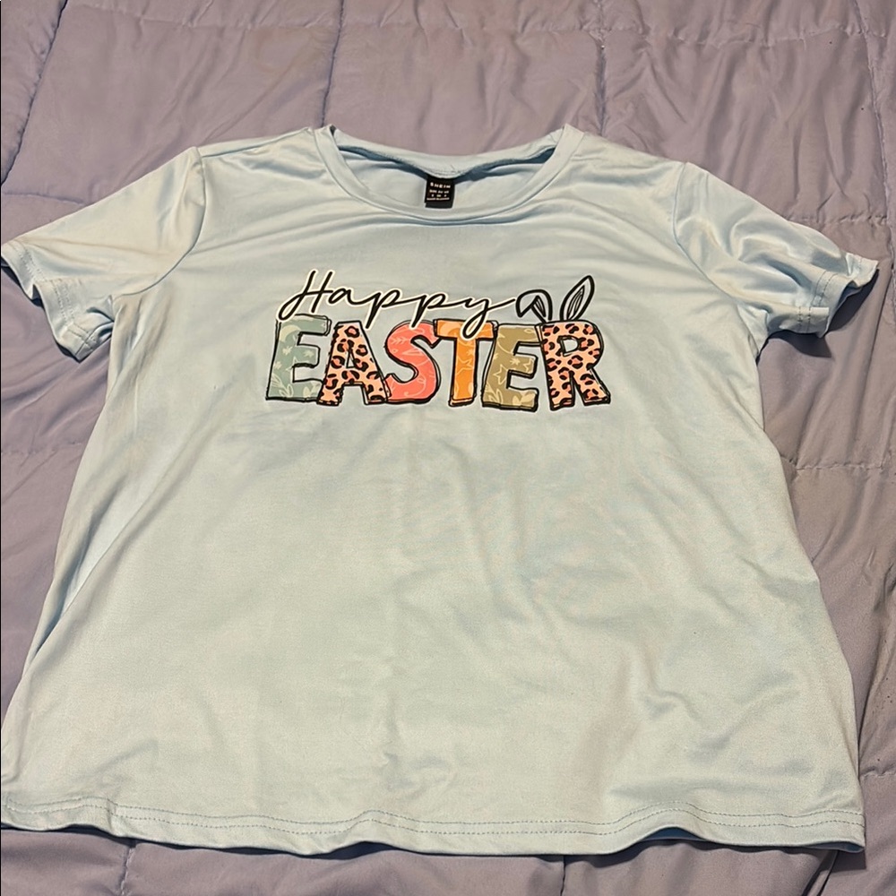 SHEIN Soft Blue Tee